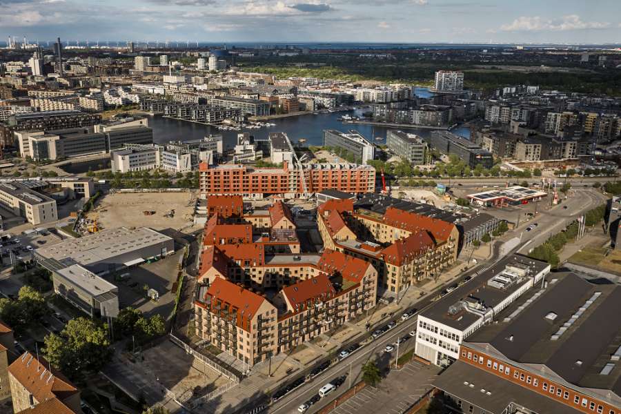 The classic gets a modern twist in Copenhagen blocks created with steel profiles, Køhlers Have, Borgmester Christiansens Gade 17, 2450 København SV